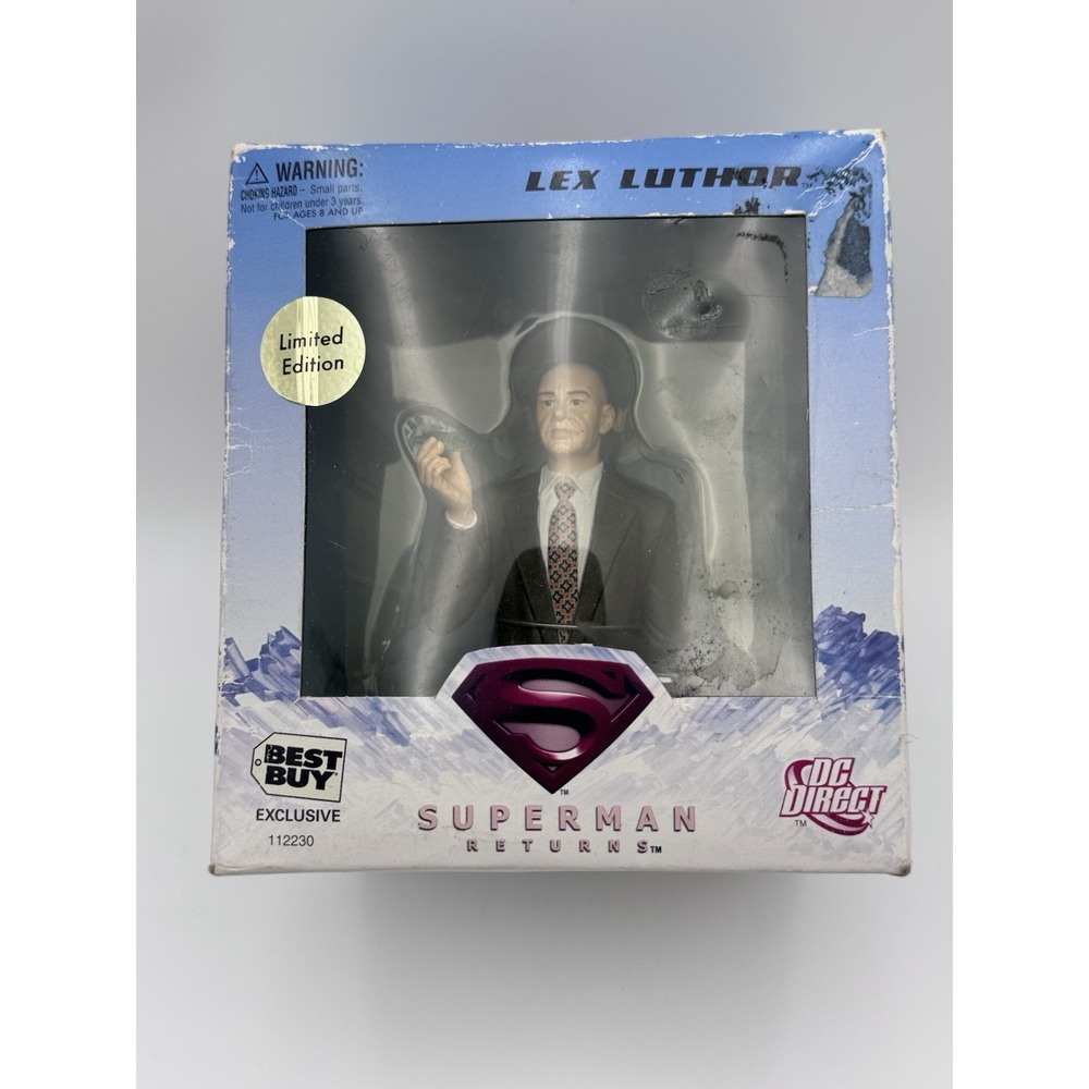 DC Direct Superman Returns Lex Luthor‎ Limited Edition Bust Best Buy Exclusive